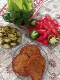 عکسی از دستور کوکو سیب زمینی