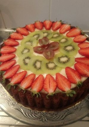 صورة لوصفة كعكة الربيع