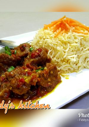 A picture of Carrot rice❤❤.