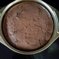 A picture of Easy chocolate cheesecake.