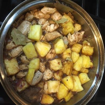 Hawaiian Chicken Breasts Adobo Recipe By Christian Allarde Cookpad