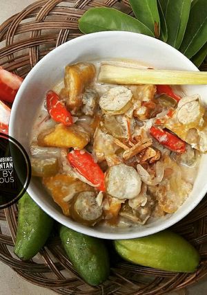 Foto resep Tahu ebi belimbing santan #keto