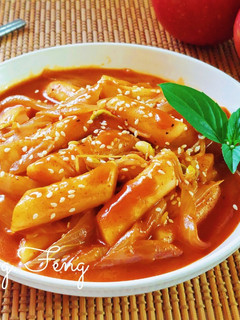 韓式辣炒年糕 的食譜成品照片