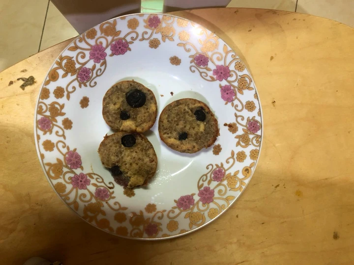 Cara Mudah Menyiapkan Resep MPASI Banana blueberry muffin tanpa telur dan tepung terigu (egg free &amp;amp; gluten free) yang Menggugah Selera Anti Ribet, Menggugah Selera