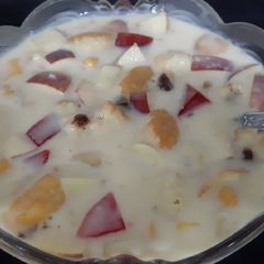 A picture of Fruit custard.