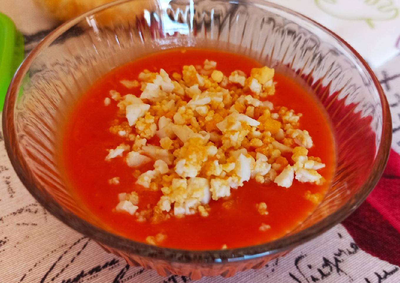 Salmorejo en Thermomix