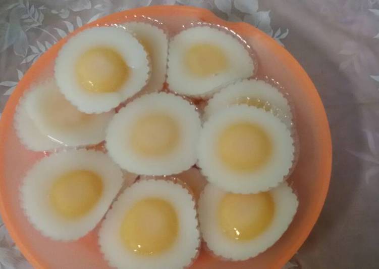 Resep Puding telur ceplok oleh Yenny Doank - Cookpad