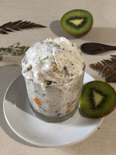 Foto resep Fruit Vanila Oreo Ice Cream