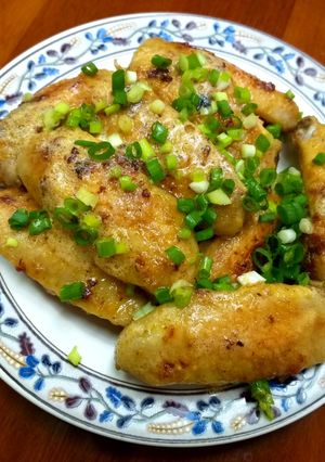 Foto resep Telor asin masak sayap ayam