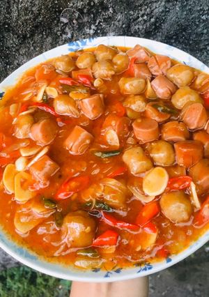 Foto resep Sosis bakso asam manis