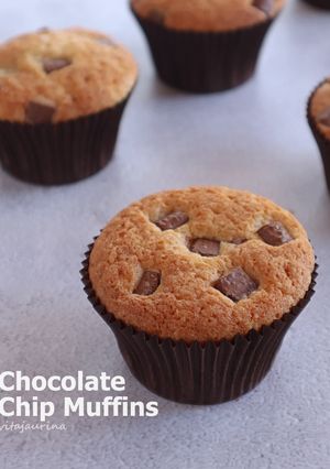 Foto resep Chocolate Chip Muffins