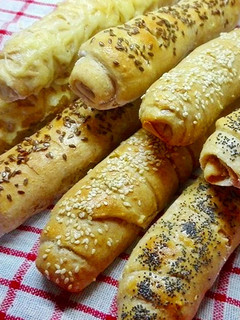 Teljes kiőrlésű stangli recept fotója