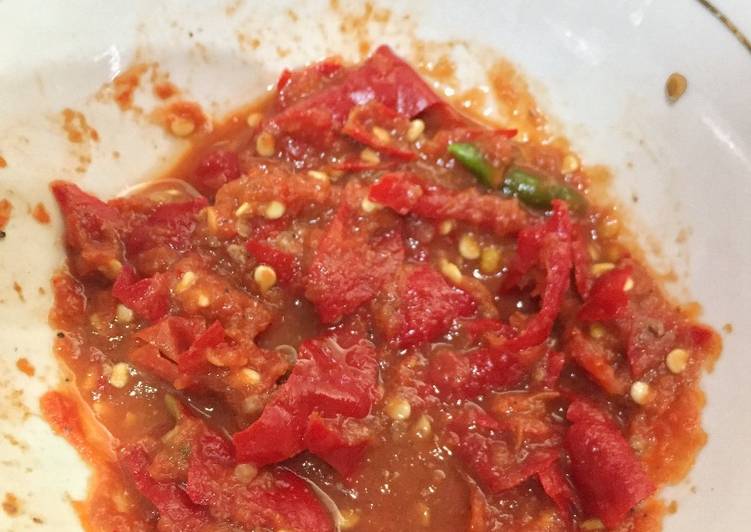 Resep Sambal Dadak yang Enak