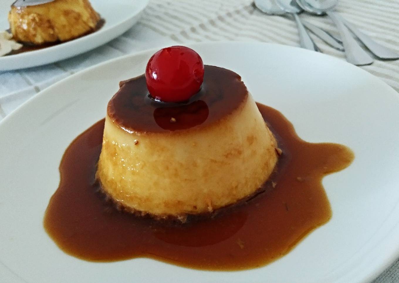 Flan de queso