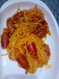 Spaghetti with Mini Bites