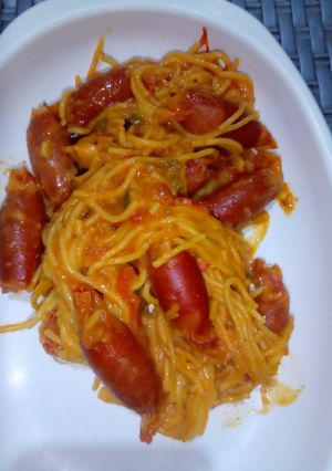 A picture of Spaghetti with Mini Bites.