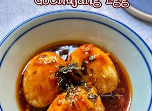 Gambar Gochujang eggs