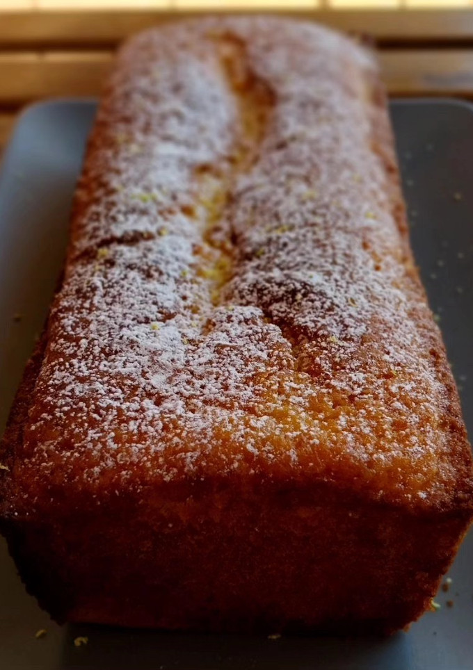 Una foto de Plumcake de crema de limón sin gluten