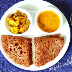 A picture of Instant ragi dosa.