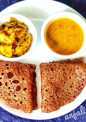 A picture of Instant ragi dosa.