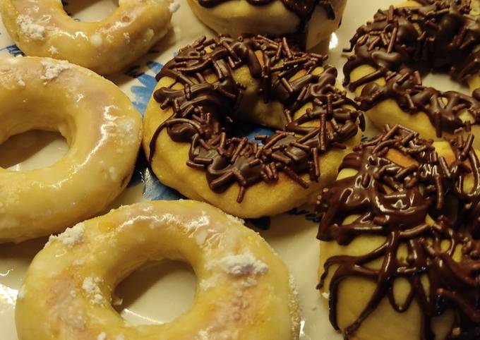 Donas veganas ? Receta de charmandercocina- Cookpad