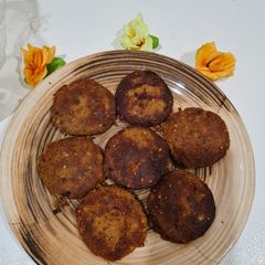 A picture of Shami kabab.