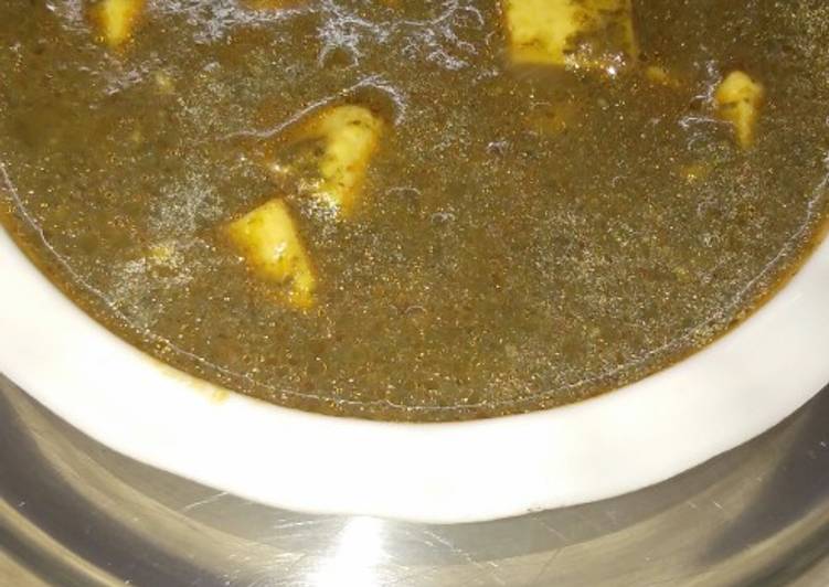 Palak Paneer Recipe By Ruby Food Respie Cookpad