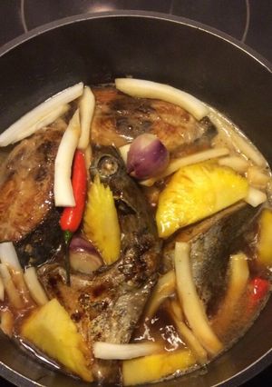 Hình của món Cá ngừ, dừa Ba Tri, Bến Tre.