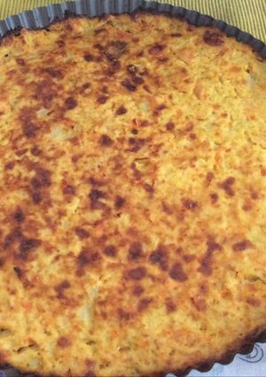 Una foto de Tarta de coliflor