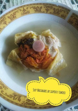 Foto resep Sup Matahari