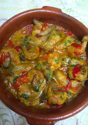 Una foto de Codornices encebolladas