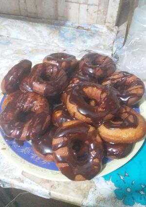 صورة لوصفة طريقه عمل الدونيس بدون زبدة ولي حليب