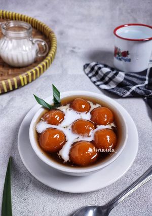 Foto resep Bubur Candil Ubi Kuning/Kolak Biji Salak