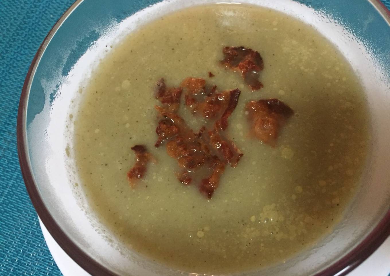 Crema de verduras🍲🥦🍆🌿 / low carb