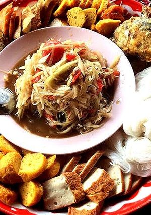 รูปของ ตำลาวถาดโฮมเมด