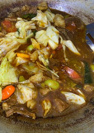 Foto resep Tongseng kambing (Tanpa Santan)