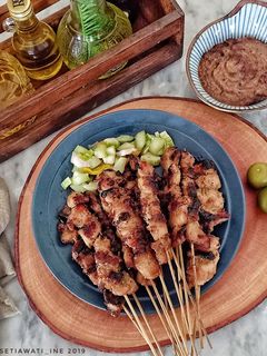 Foto resep Sate Ayam PanggangTeflon