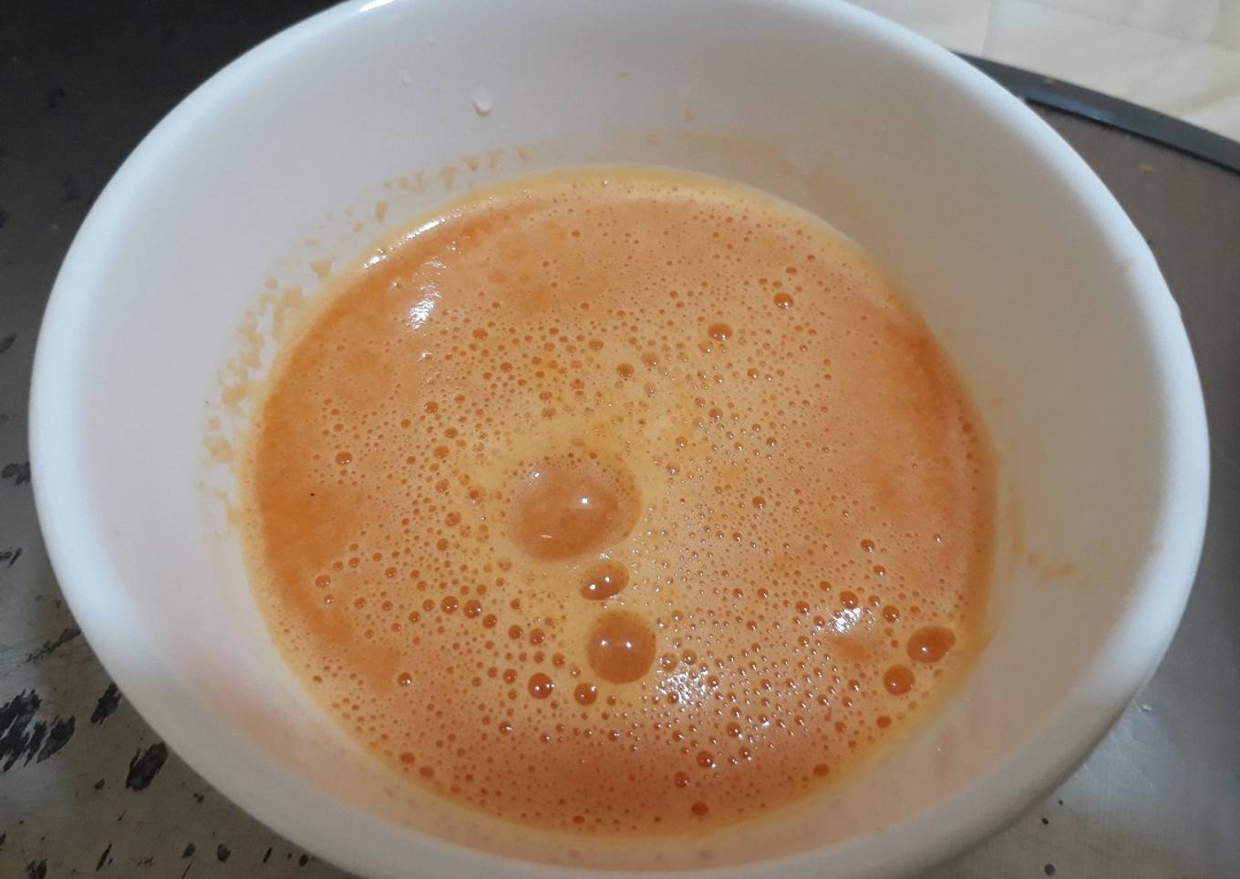 Apple and carrot purree