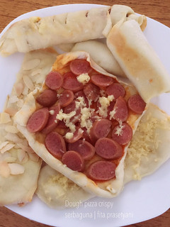 Foto resep Dough pizza crispy serbaguna
