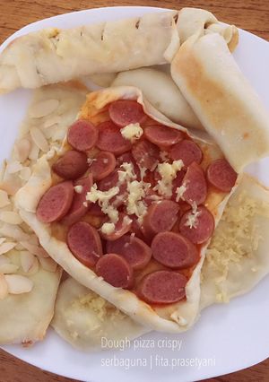 Foto resep Dough pizza crispy serbaguna