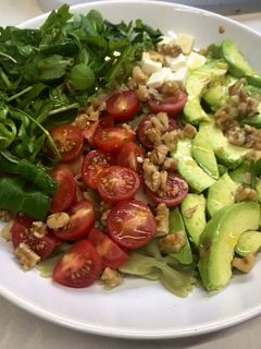 Una foto de Ensalada de pasta sana