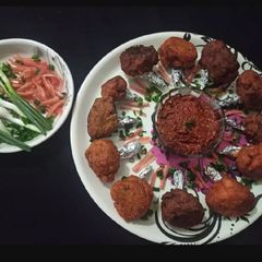 A picture of Cauliflower Lollipop / Gobi Lollipop.