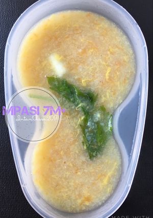 Foto resep Mpasi 7m+ Bubur Ayam WOR-TEL