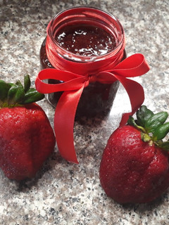 Una foto de Mermelada de frutillas