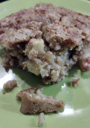 Almás zabpehellyel készült süti recept fotója