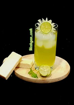 عکسی از دستور شربت لیمو و گلاب