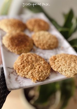 Una foto de Galletitas de avena y miel