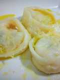 Agnolotis de jamón y queso