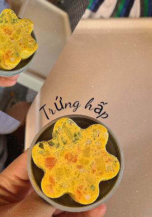 Hình của món Trứng hấp.