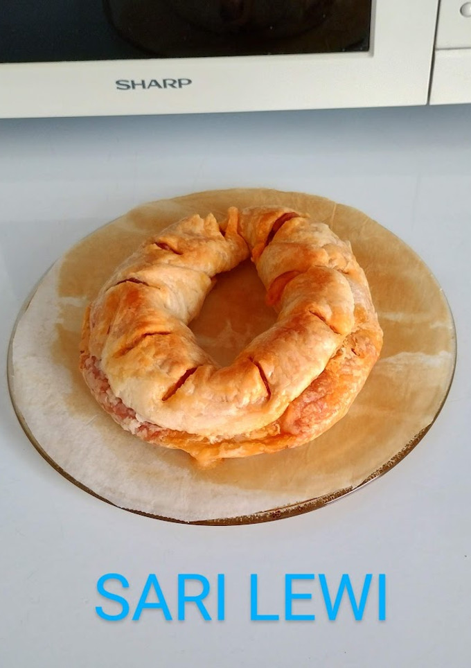Una foto de Hojaldre de chorizo y queso